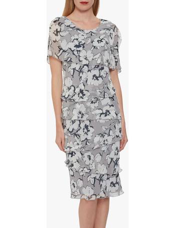 Gina bacconi estera outlet floral dress