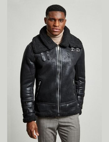 debenhams mens leather jackets