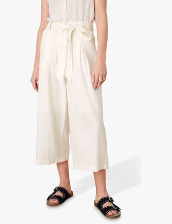 Layla Linen Cropped Trousers  Endource