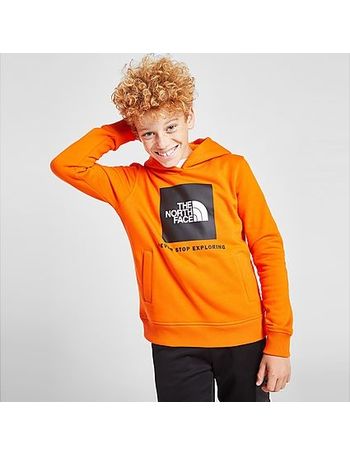 the north face box overhead hoodie junior