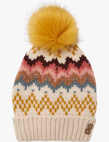 fat face pom pom hat