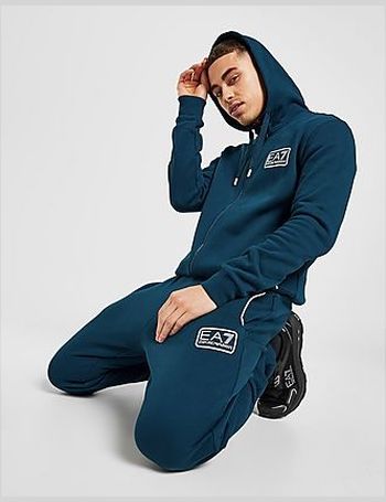 emporio armani ea7 core french terry hooded tracksuit