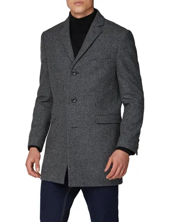 ben sherman wool overcoat