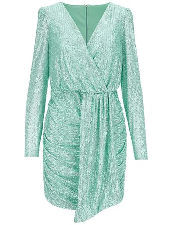 Shop Simply Be Women's Sequin Wrap Dresses up to 50% Off