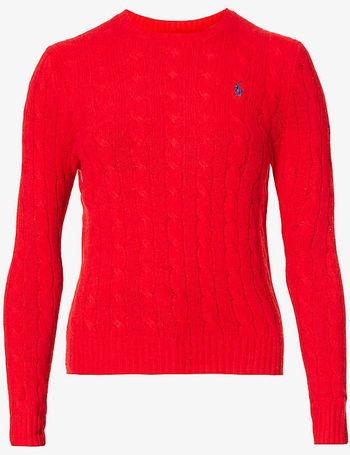 Polo Ralph Lauren Polo Bear Motif Knitted Jumper - Farfetch