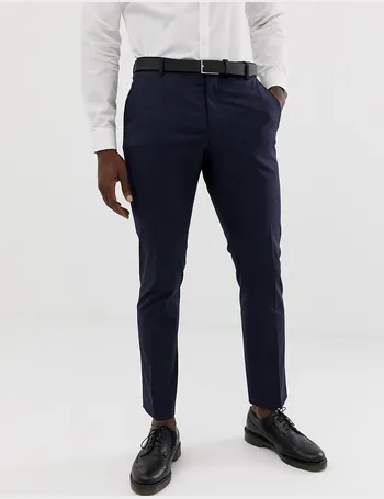 Shop Selected Homme Men's Stretch Suit Trousers up to 70% Off | DealDoodle