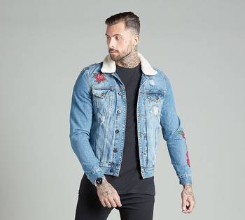 condemned nation perez borg collar denim jacket