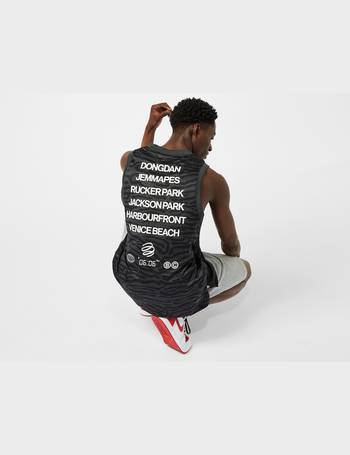 jordan all over print vest