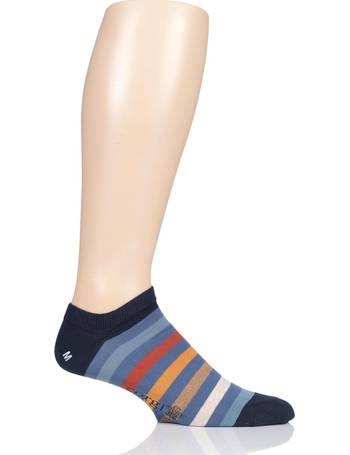 Mens 1 Pair Corgi Lightweight Cotton Multi Spotty Socks