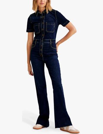 Boden cheap denim jumpsuit