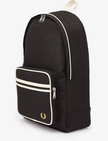 Fred perry twin outlet tipped backpack