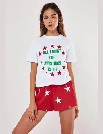 Shop Missguided Women s Christmas Pyjamas up to 60 Off DealDoodle