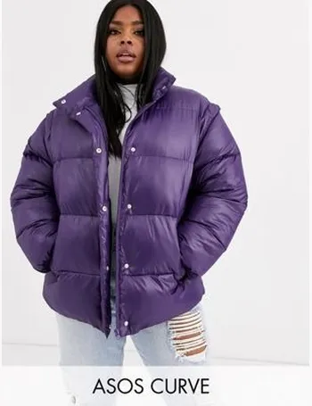 asos curve winter coats