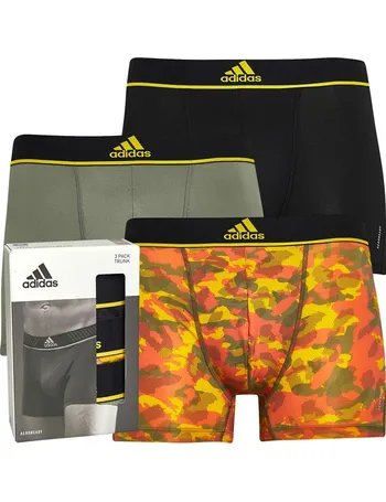 Buy adidas Mens Active Micro Flex Three Pack Briefs Black/Burgundy/Royal