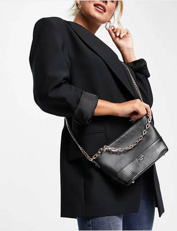 dune black shoulder bolsa