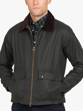 barbour wax shooting jacket