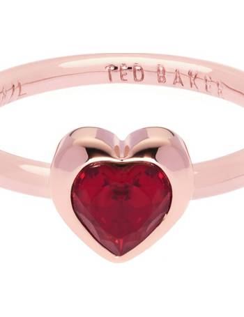 Ted baker heart on sale ring