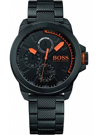 mens hugo boss orange watch