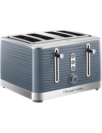 Buy Russell Hobbs 26070 Honeycomb 4 Slice Toaster - White, Toasters