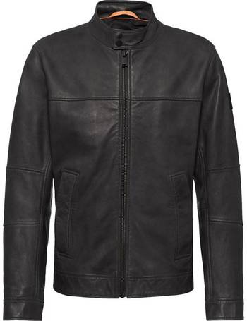 Sports direct leather online jacket