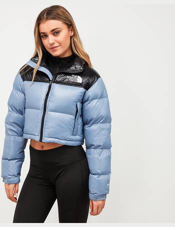 north face coat cropped