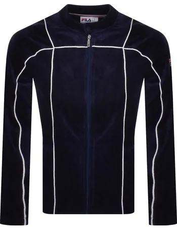 Shop Fila Vintage Men's Blue Tracksuits up to 50% Off