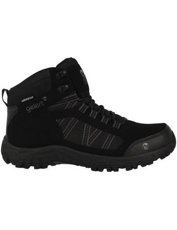 Gelert Mens Softshell Mid Walking Boots Lace Up Breathable Waterproof 