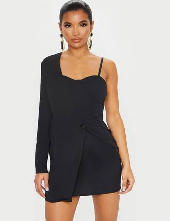 Shop Pretty Little Thing Women's Black Blazer Dresses up to 90% Off