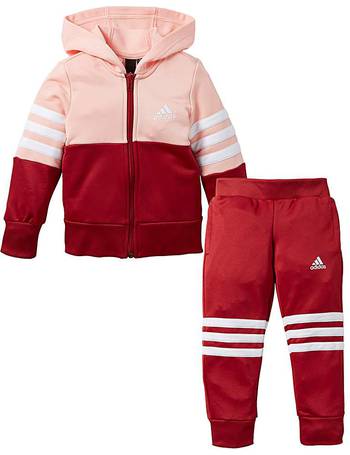 Jd red adidas on sale tracksuit