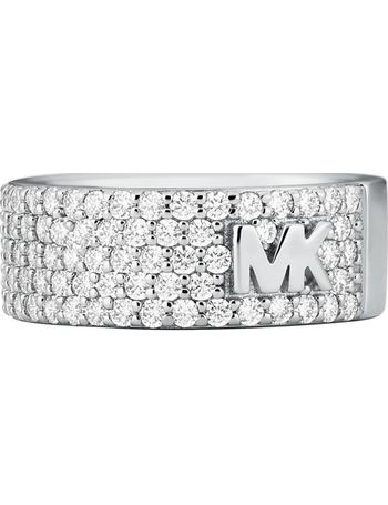 Michael kors pave x midi outlet ring