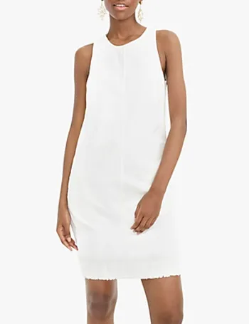 j crew sleeveless shirt dress