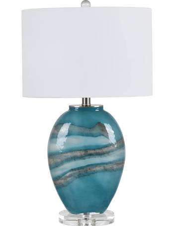 House Of Hampton Table Lamps, Azure Art Glass Table Lamps Uk