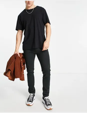 topman black chinos