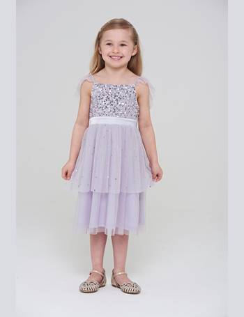 Amelia rose embellished ombre sequin maxi 2024 dress with cami strap in berry