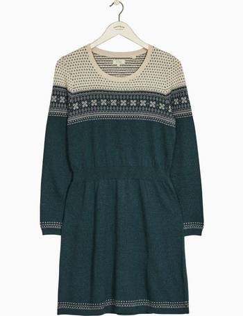 fat face knitted dress