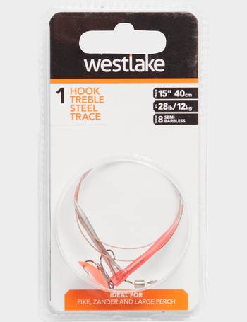 Westlake Semi-Barbed Treble Hooks (Size 4)