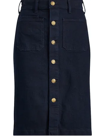 Shop Women's Polo Ralph Lauren Denim Skirts up to 65% Off | DealDoodle