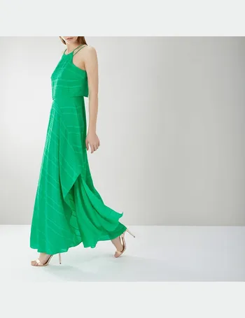 coast green maxi dress