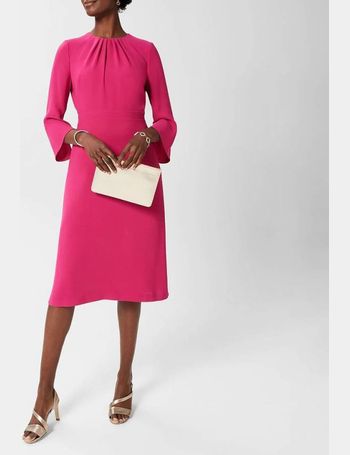 Hobbs pink penny dress sale