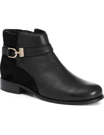 pavers wide fit ankle boots