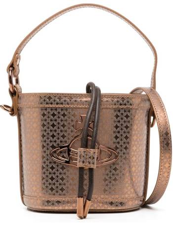 Vivienne Westwood Daisy Lizard-effect Bucket Bag