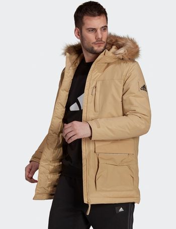 long fur parka adidas