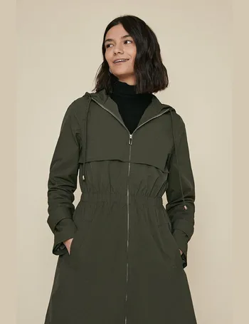 oasis grey lightweight parka