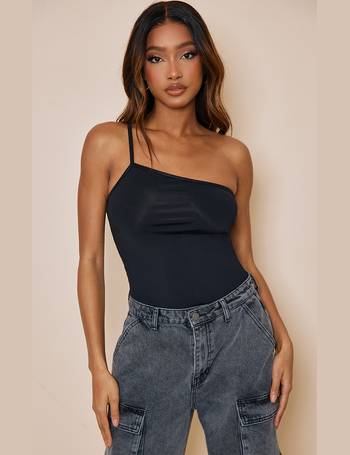 Shop Women's Pretty Little Thing One Shoulder Bodysuits up to 80