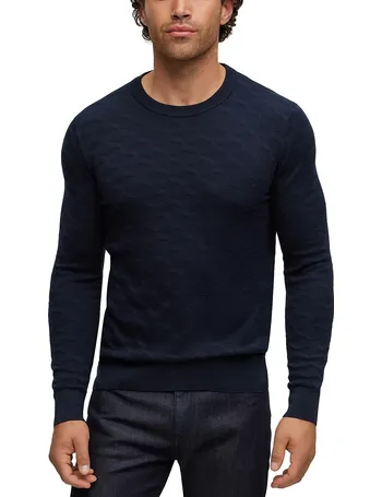 Boss Odante Silk Honeycomb Sweater