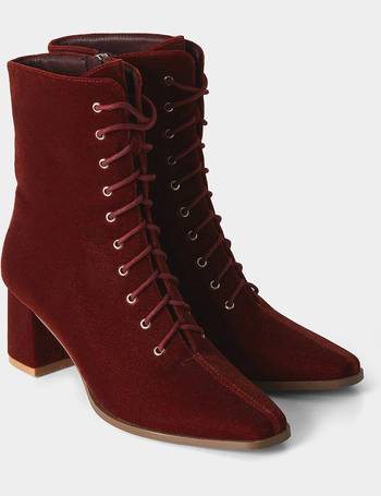 Divine diva store lace up boots