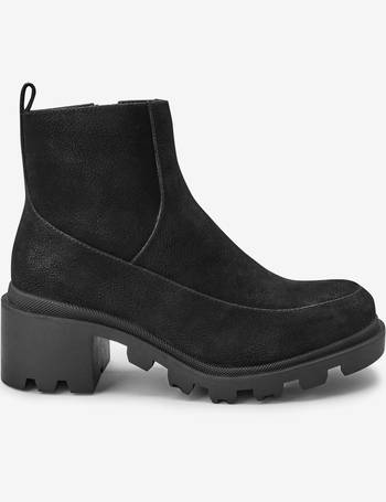 next womens black ankle boots
