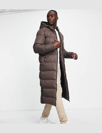 Tall longline padded outlet coat