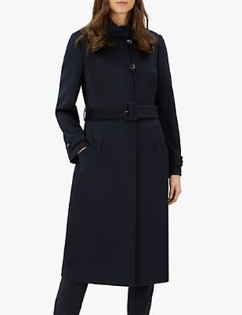jaeger classic wool wrap coat