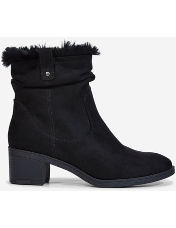 dorothy perkins fur boots